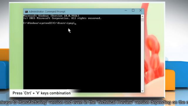 How to power up the windows 10 command prompt