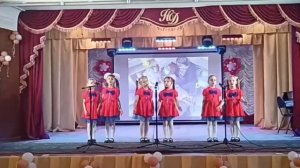 Выступление детского вокального ансамбля "Созвездие" посвящённое "Дню Дошкольного работника"