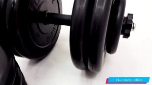 Разборные гантели 45 кг MB Atlet обзор от Sportlim.ru