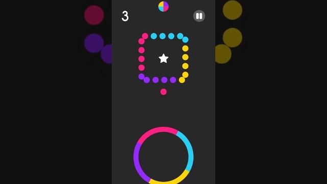 How to play COLOR SWITCH game in android