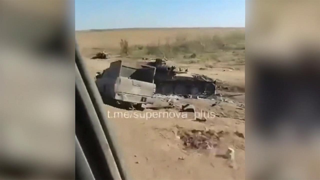 Новороссийские десантники подбили британский танк Challenger