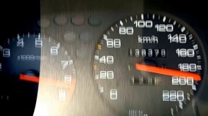 Honda Civic EK B20 VTEC acceleration 0-200km/h