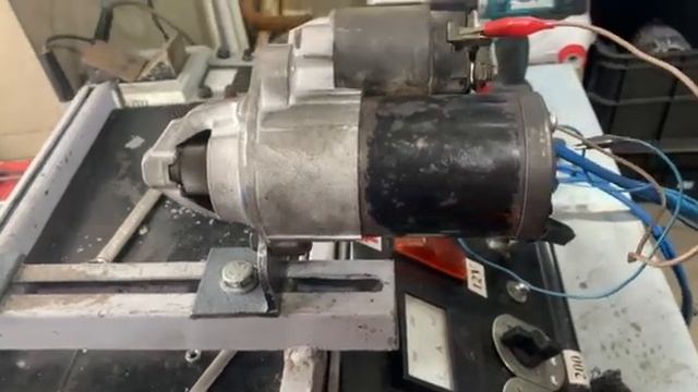 Видео тестирования стартера Форд Фокус на стенде смотреть онлайн