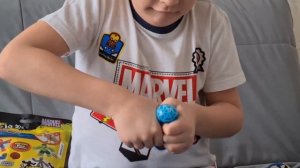 МОЁ ПЕРВОЕ ВИДЕО!!!!СУПЕРГЕРОИ И КОЛЛЕКЦИЯ ИГРУШЕК ГУДЖИТСУ и главный сюрприз распаковка...🎁