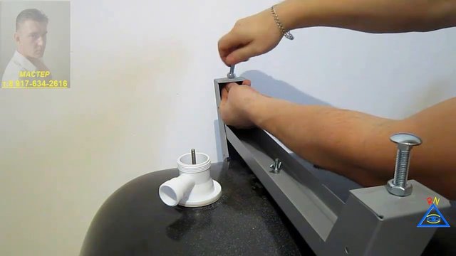 Сборка ванны