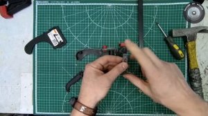 Ремонт быстрозажимных струбцин. Repair of quick-release clamps.