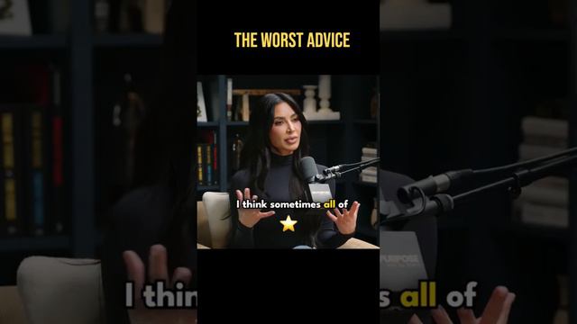 Kim Kardashian's WORST Advice Ever 😱!!