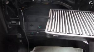 Замена салонного фильтра Шевроле Каптива / Cabin Air Filter Chevrolet Captiva