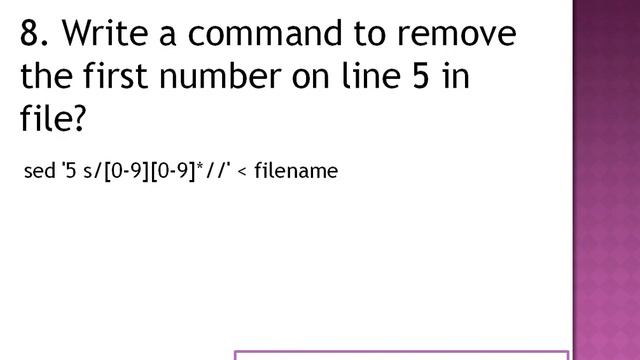 UNIX & Linux interview questions for ETL Testing Part 11