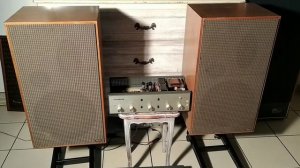 ?Saba III a 3way system speakers  68'Saba telewatt TR60 tube amp 4xEL86