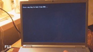 ? ЗАГРУЗКА С ФЛЕШКИ SONY VAIO
