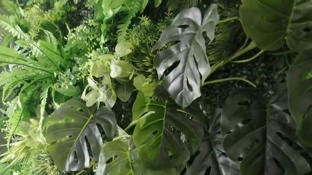 Фитостена, Панно из искусственных растений на заказ смотреть онлайн