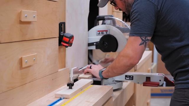 How to Build a FLOATING Bathroom Vanity w/ LED Lights // Woodworking