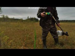 Клюква. Комбайн - автомат. Большой тест прототипа.