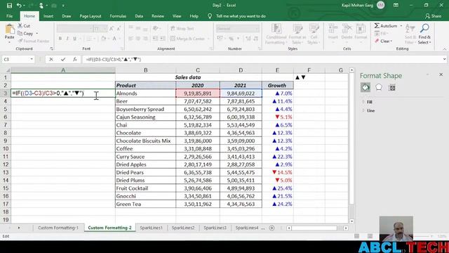 DATA VISUALIZATION WITH ADVANCED EXCEL - DAY 2
