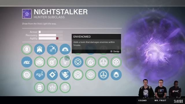 Destiny: Hunter Nightstalker Sub Class | The Taken King смотреть онлайн