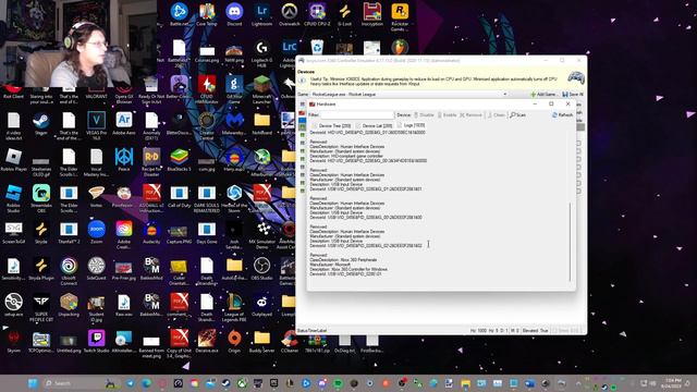 RoG Chakram X Calibration Tutorial for Rocket League (Works on both Steam AND Epic)