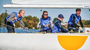 Match Race Sailing Academy Autumn Cup 2020. Матч-рейс Лавировка Шаповалов и Седин