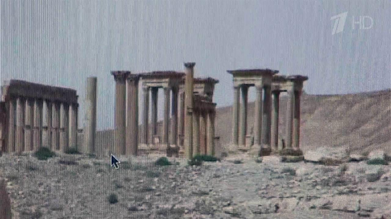Российские ученые представили трехмерную модель со...я сирийской Пальмиры, над которой трудились год