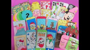 DIY?Новогодние обои на телефон???Бумажные сюрпризы?Распаковка бумажных сюрпризов?
