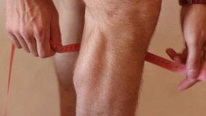 Спортивный Наколенник Rehband 7751 5 мм  бандаж колена неопреновый КАК ПОДОБРАТЬ РАЗМЕР?