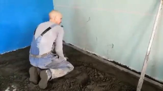 Промышленная стяжка пола
