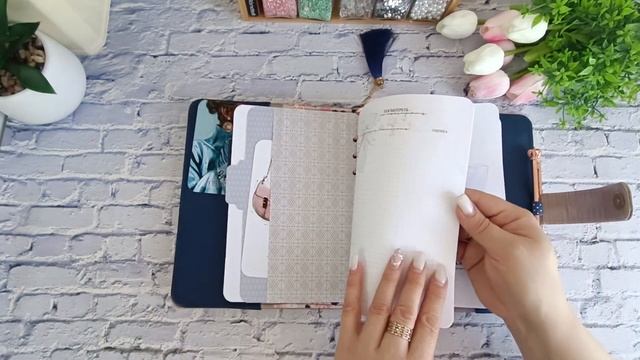 Обзор планера формата А5. #скрапбукинг смотреть онлайн