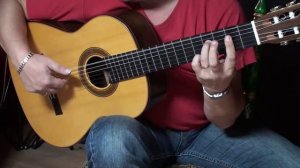 learn to play "HACIA MI" from Gerardo Nuñez by Rezar Dominguez (free tabs)