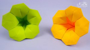 Вьюнок - Origami Бумажный Цветок | Поделки из бумаги своими руками | DIY