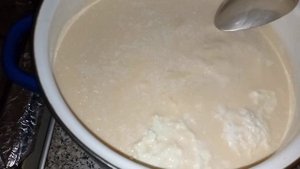 творог из топлёного молока#рецепты