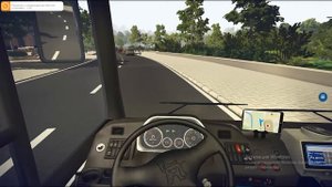 Bus Simulator 16: первый запуск,знакомство с интерфейсом