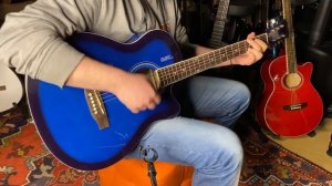 Обзор акустической гитары Elitaro E4010C BLS