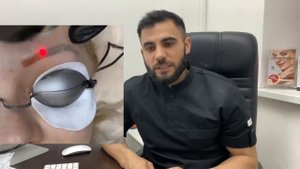 Удаление татуажа бровей лазером  Краснодар. Красные брови. Пикосекундный лазер PicoStar 12 млн.