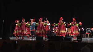 Рязанский народный хор выступил в Центральном доме Российской армии