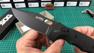 Нож "Seal XR" Crucible CPM S35VN Black FRN 12-21-02-57 от SOG