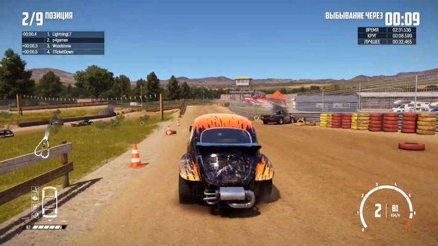 Wreckfest - Геймплей (ПК) смотреть онлайн