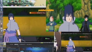 Naruto Ultimate Ninja Storm Revolution 60 FPS Real Time Test Gameplay