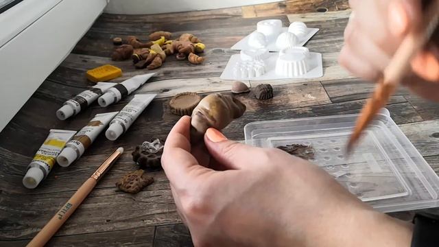 Мини-мастер класс декора предметами из полимерной глины Candy Clay
