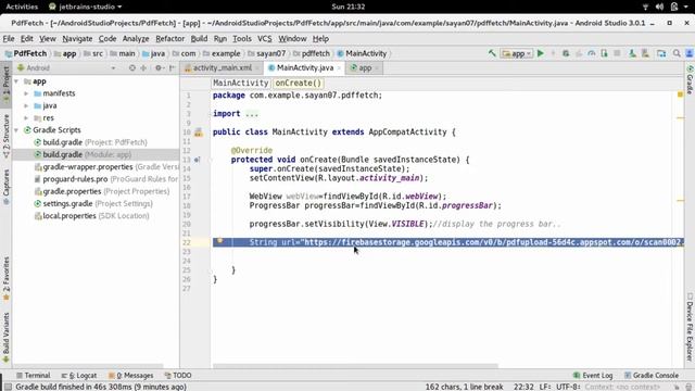 OPENING PDFs WITHIN APP | IN JAVA | ANDROID STUDIO | EASIEST WAY смотреть онлайн