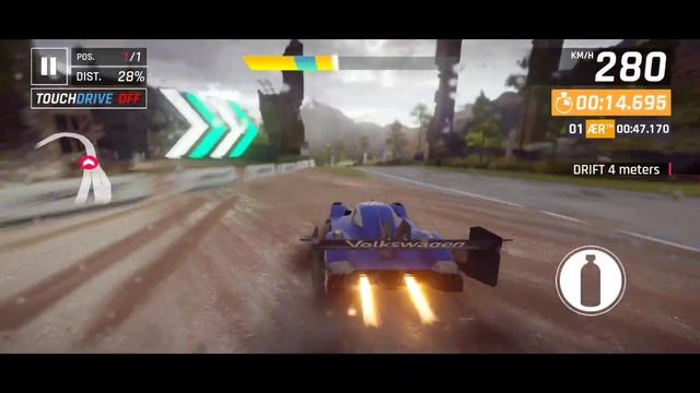 Asphalt 9: Volkswagen Electric R GP | Round 3 | 46.839s смотреть онлайн