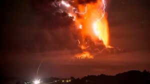 Вулканы планеты, вулкан Кальбуко, Чили, извержение вулкана, Невероятное зрелище!!!