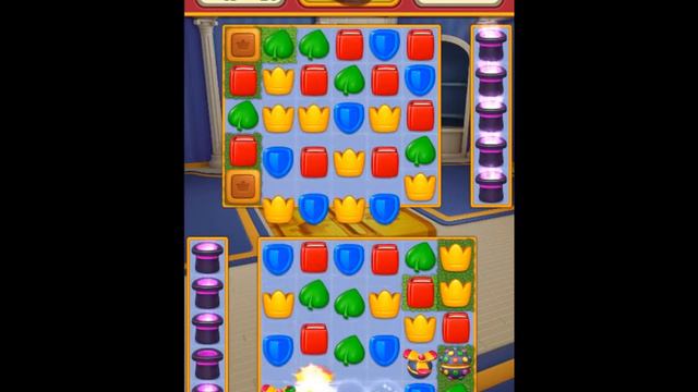 Royal Match Level 1485 - NO BOOSTERS GAMEPLAY   SKILLGAMING 