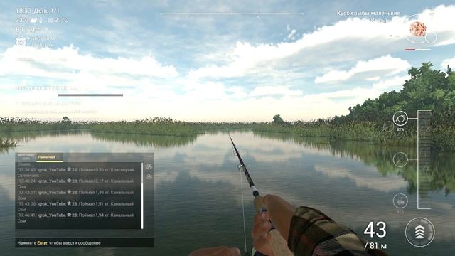 Fishing Planet Иследование Эверглэйдс 2 Канальный Сом, Флоридский Панцирник смотреть онлайн