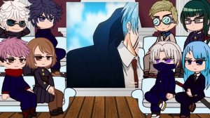 [GC] Jujustsu Kaisen React to Mash | Mashle Magic and Muscles | Tiktok - Gacha React - (??_??)