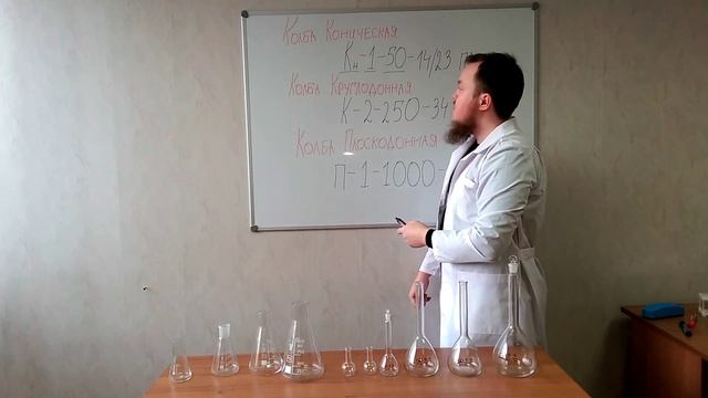 Колбы стеклянные