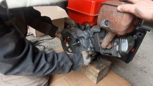 самодельная бетономешалка, заливка бетона, ремонт бетономешалки, отпуск финал. замена двигателя.