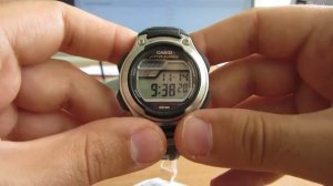 Casio W-212H-1A видео-обзор настройка