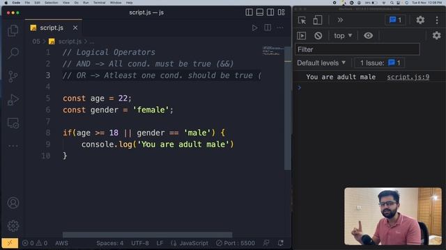 Logical Operators In Javascript