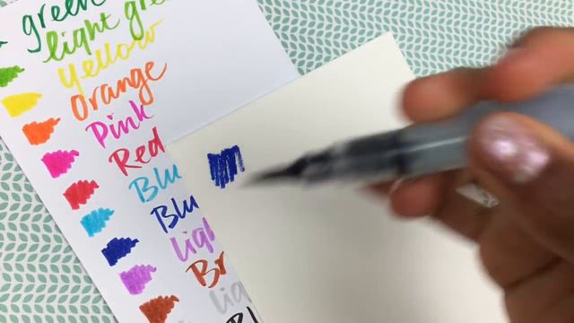 ZIG clean color real brush review1 смотреть онлайн