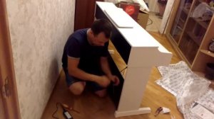 Сборка пианино Yamaha YDP-163